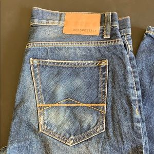 Used Aeropostale 29/32 blue jeans.